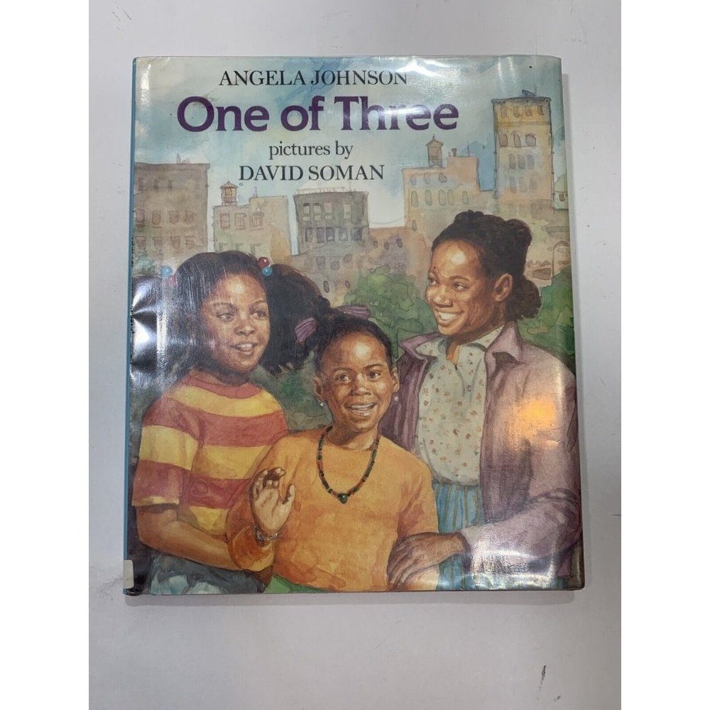 Vintage Children’s Book: “One Of Three” by Angela Johnson, 1991
